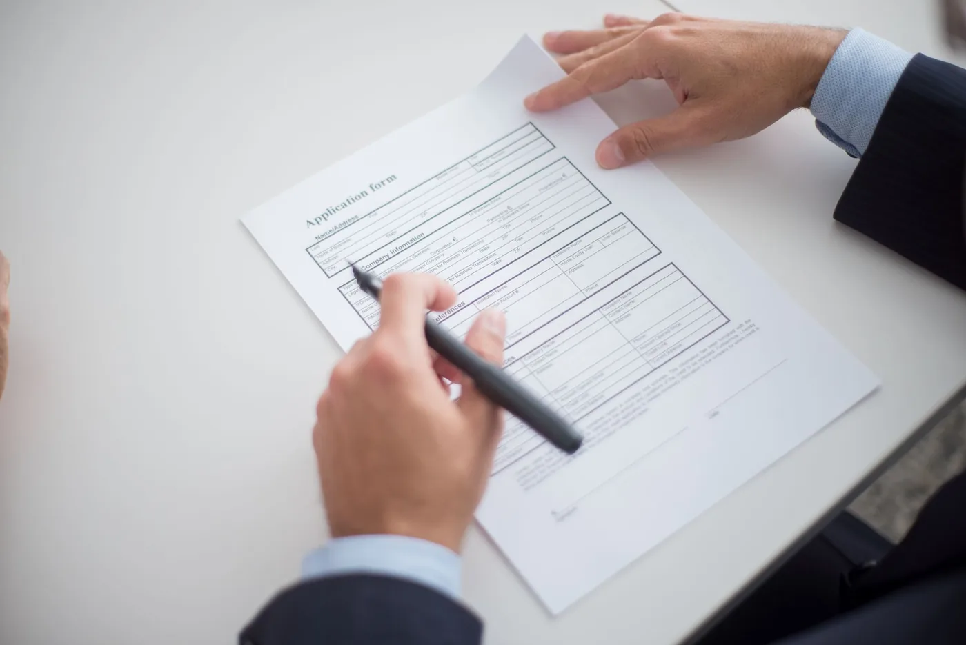 Formulář registrace na úřadu práce